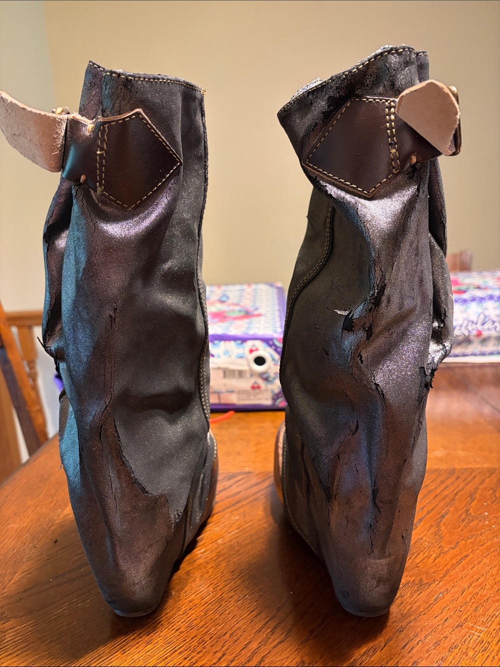 Irregular Choice longer lashes-champagne size 39.5/8.5 - Picture 3 of 9